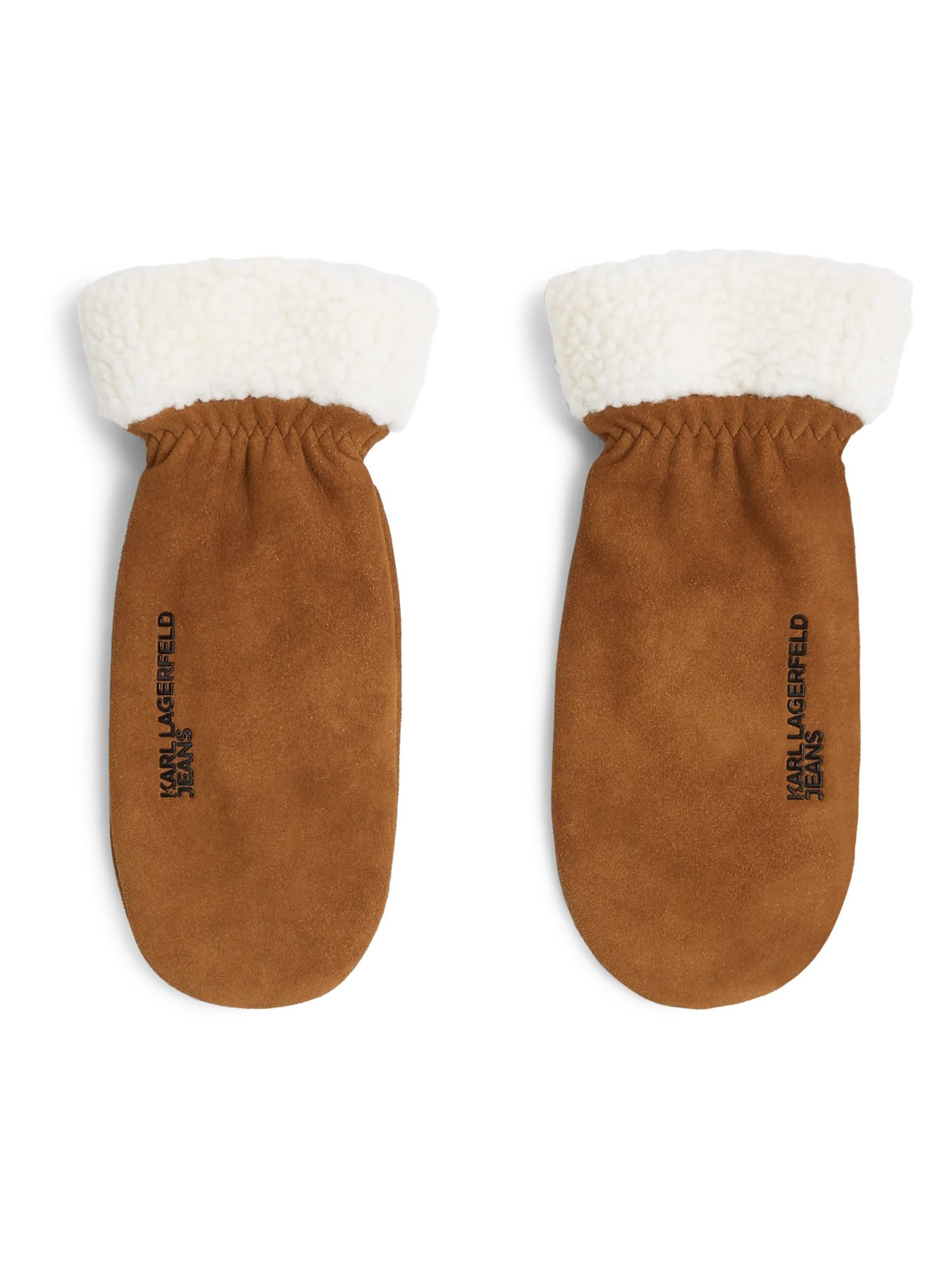 Muffole di KARL LAGERFELD JEANS in marrone: frontale