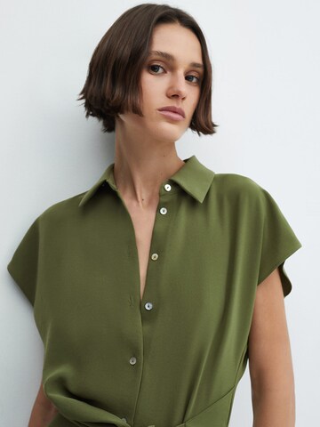 MANGO Jumpsuit 'Juani' in Green