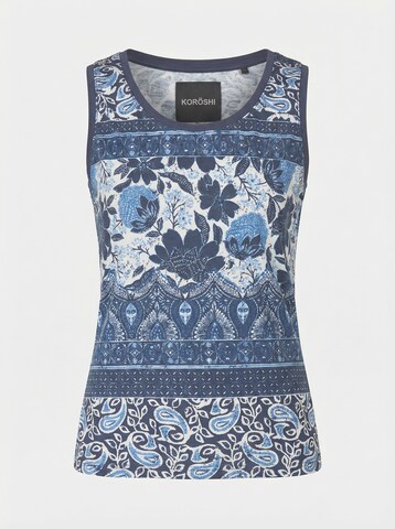 Tricou de la KOROSHI pe albastru