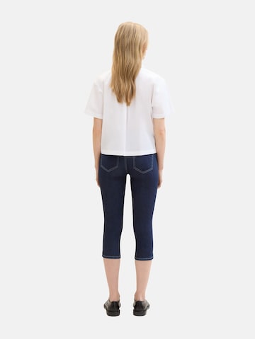 Coupe slim Jean 'Kate' TOM TAILOR en bleu