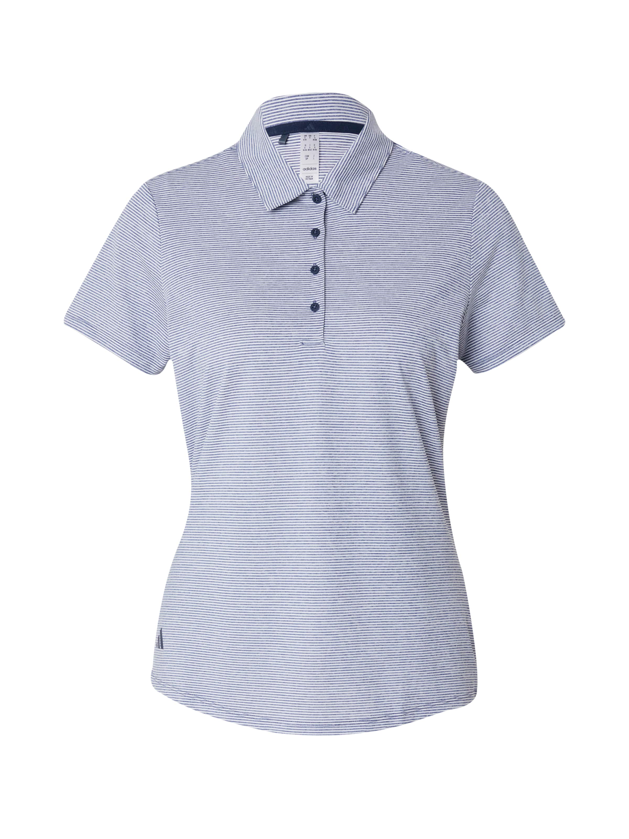 ADIDAS GOLF Функционална тениска в синьо: отпред