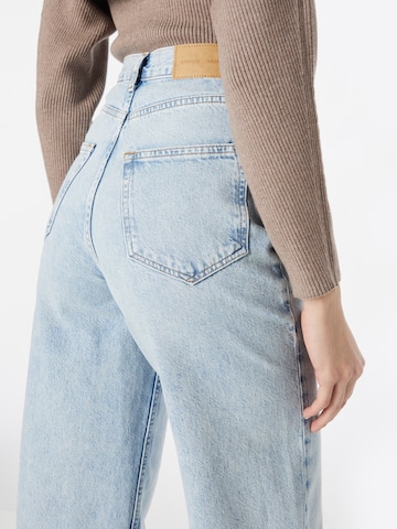 Samsøe Samsøe Wide Leg Jeans 'Rebecca' i blå