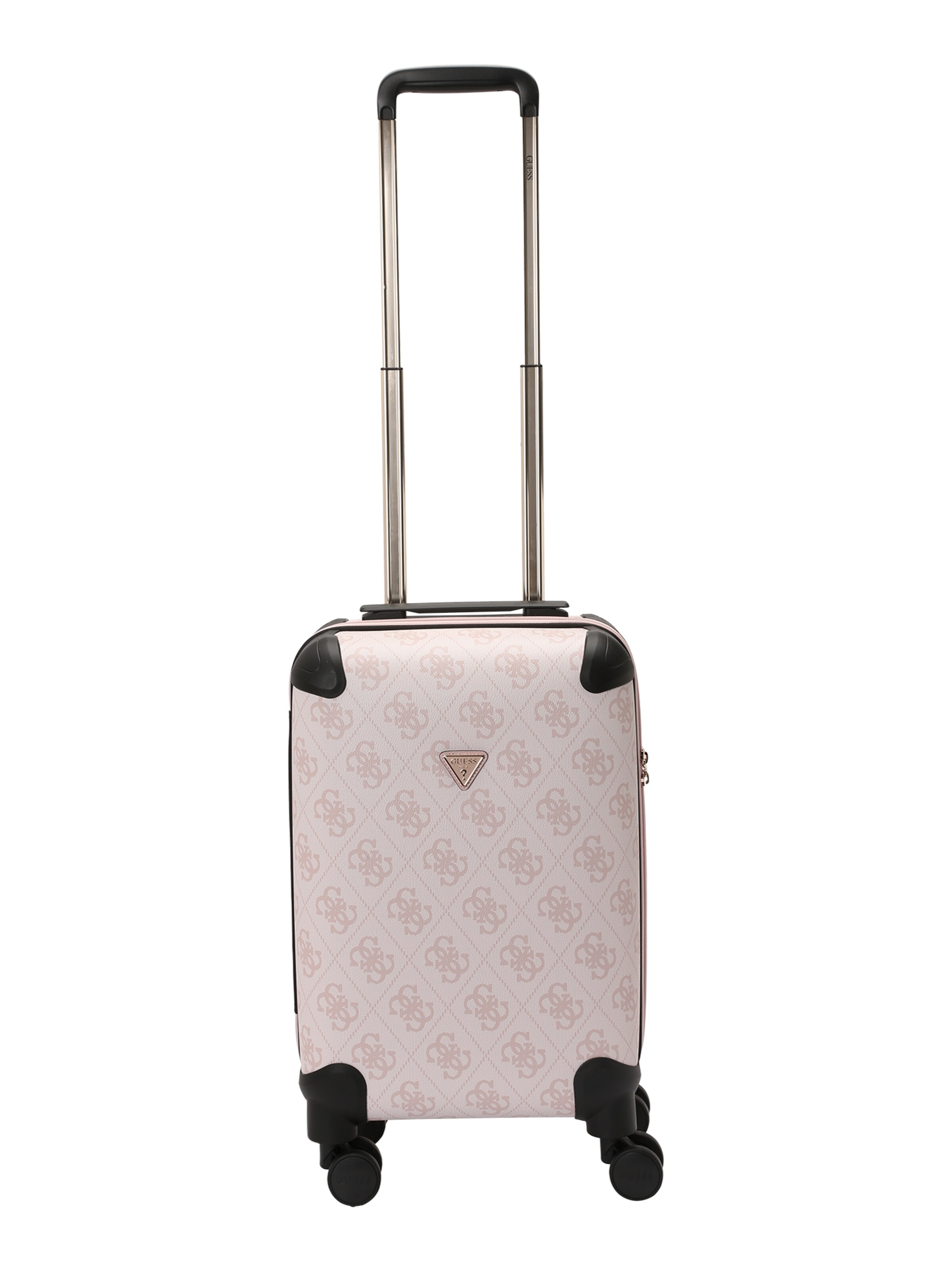 Troller 'BERTA 18 IN 8-WHEELER' de la GUESS pe roz: față