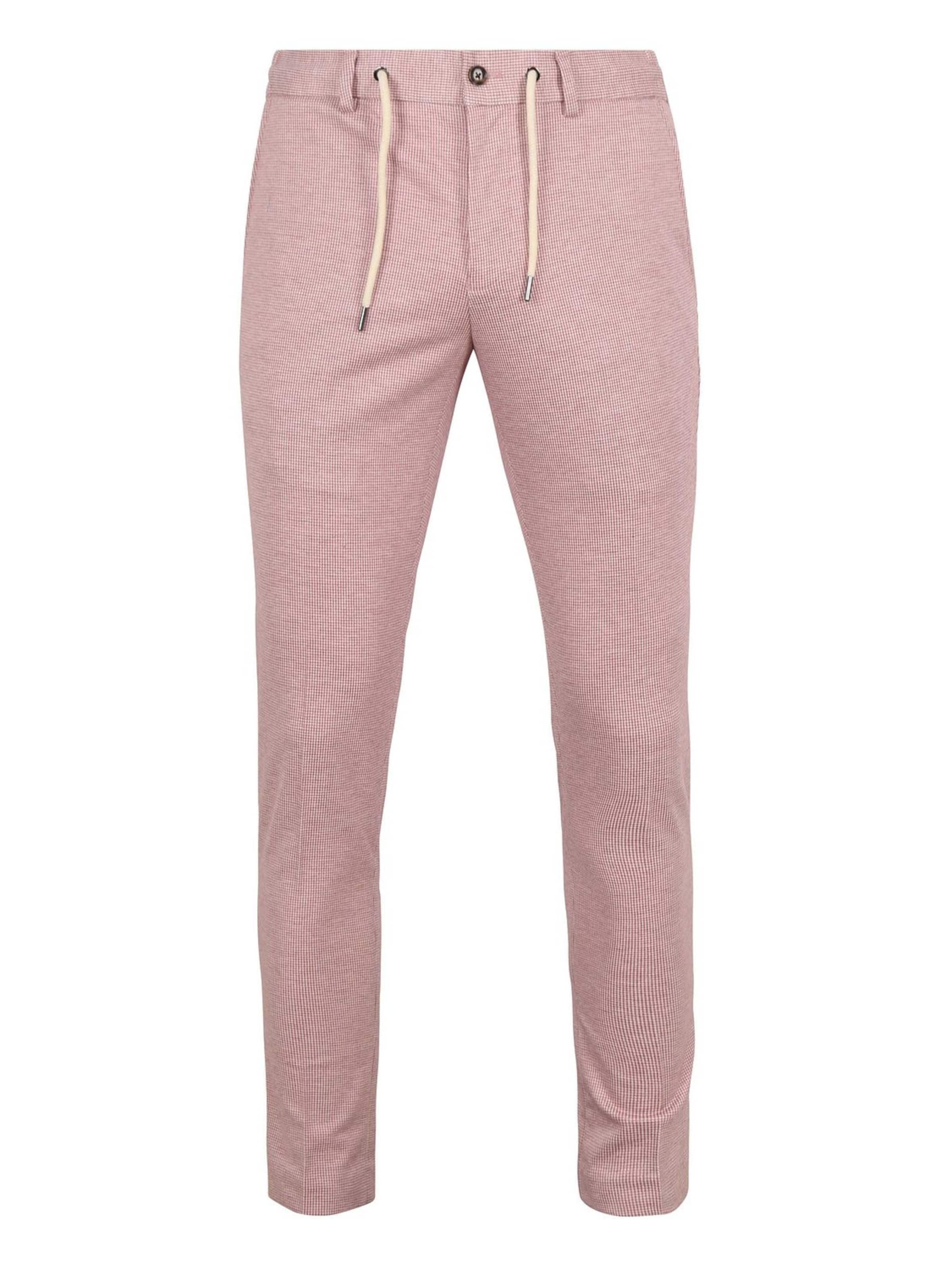 Suitable Pantalon in Rood: voorkant
