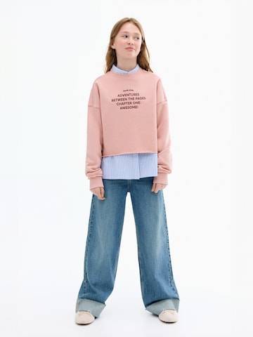 MANGO KIDS Суичър 'CHAPTER' в розово