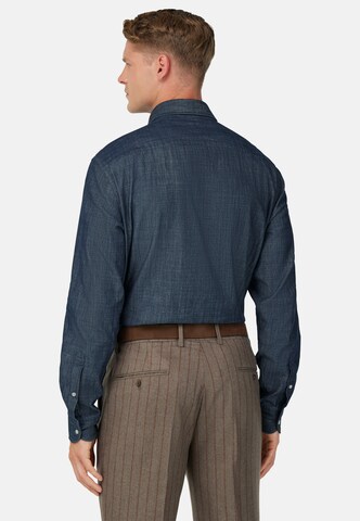 Boggi Milano Regular Fit Paita värissä sininen
