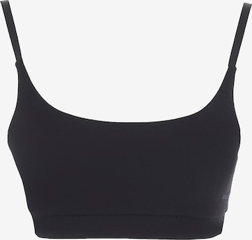 Organication Bralette Bra in Black: front