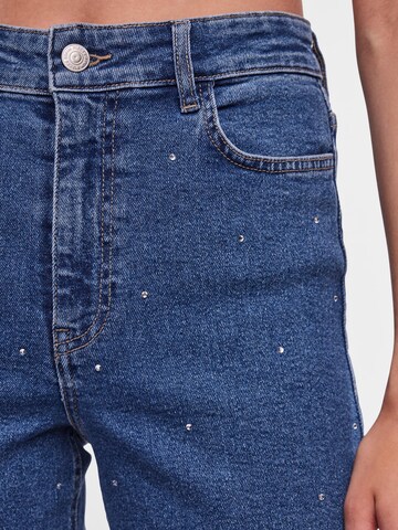 PIECES regular Jeans 'SIFFI' i blå
