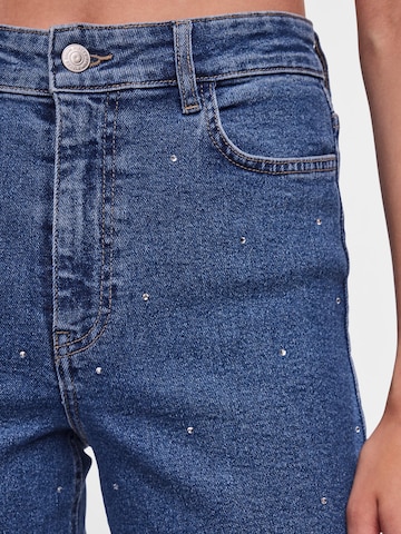 PIECES Regular Jeans 'SIFFI' i blå