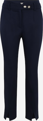 Regular Pantalon 'EZAZI' NAF NAF en bleu : devant