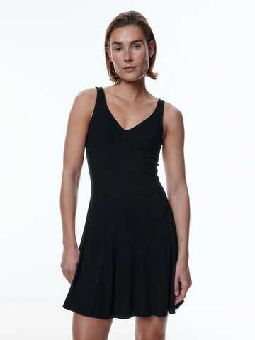 EDITED Sukienka 'Inola' w kolorze czarny: przód