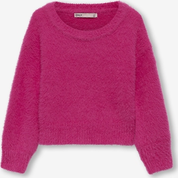 Pull-over KIDS ONLY en rose : devant