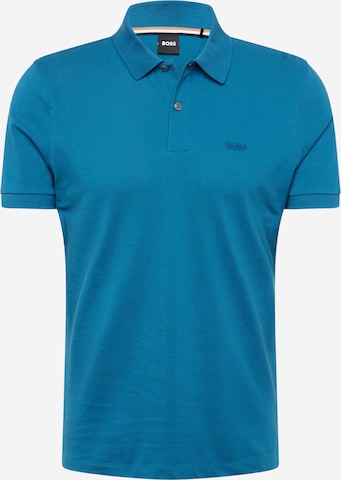 BOSS Black Shirt 'Pallas' in Blauw: voorkant