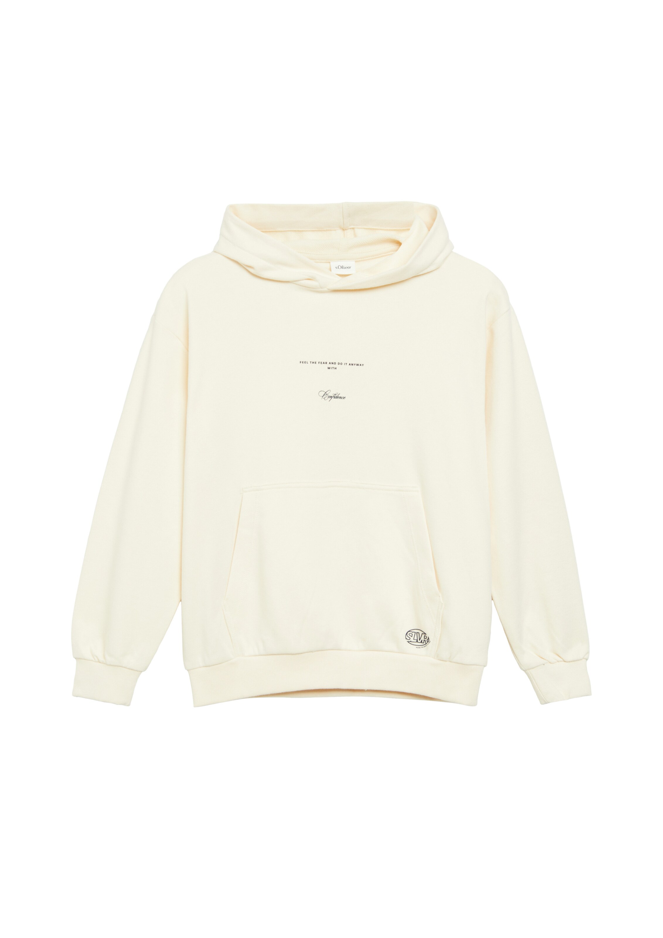s.Oliver Sweatshirt in 134-140 in Cream / Night blue, Item view
