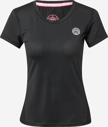 BIDI BADUTehnička sportska majica 'Eve Tech' - crna boja: prednji dio