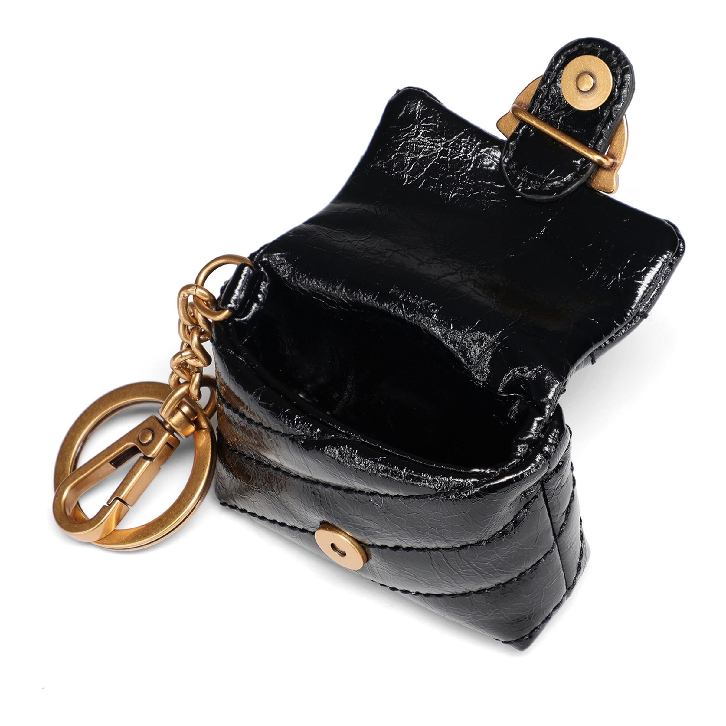 PINKO Case 'Airpods Love' in Schwarz