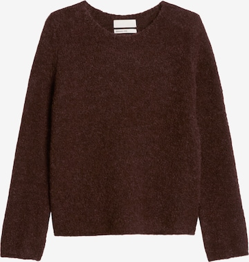 Marc O'Polo Sweater 'Bouclé' in Red: front
