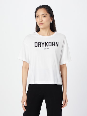 DRYKORN - Camiseta 'Lunie' en blanco: frente