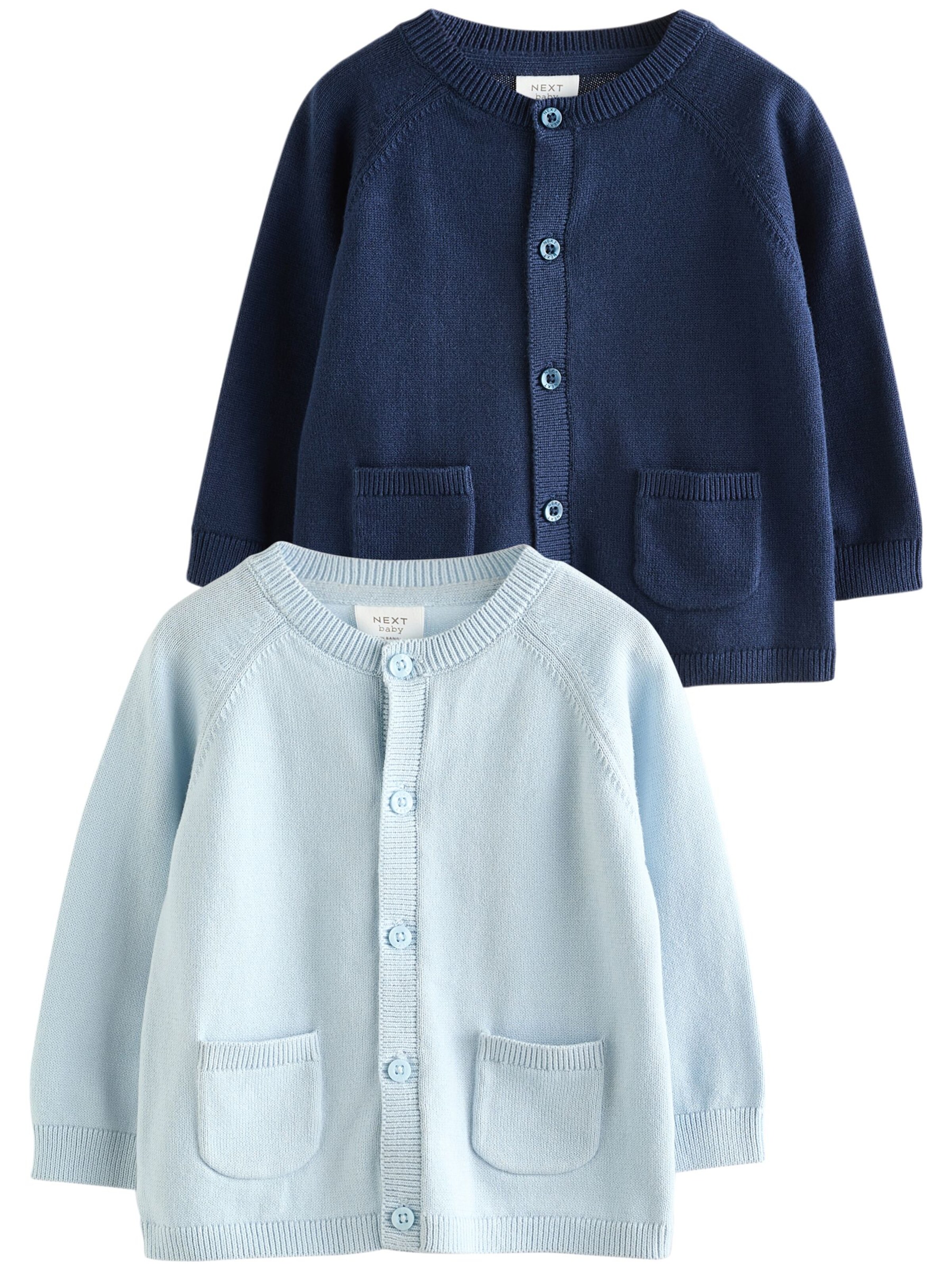 Next - Cárdigan en azul: frente
