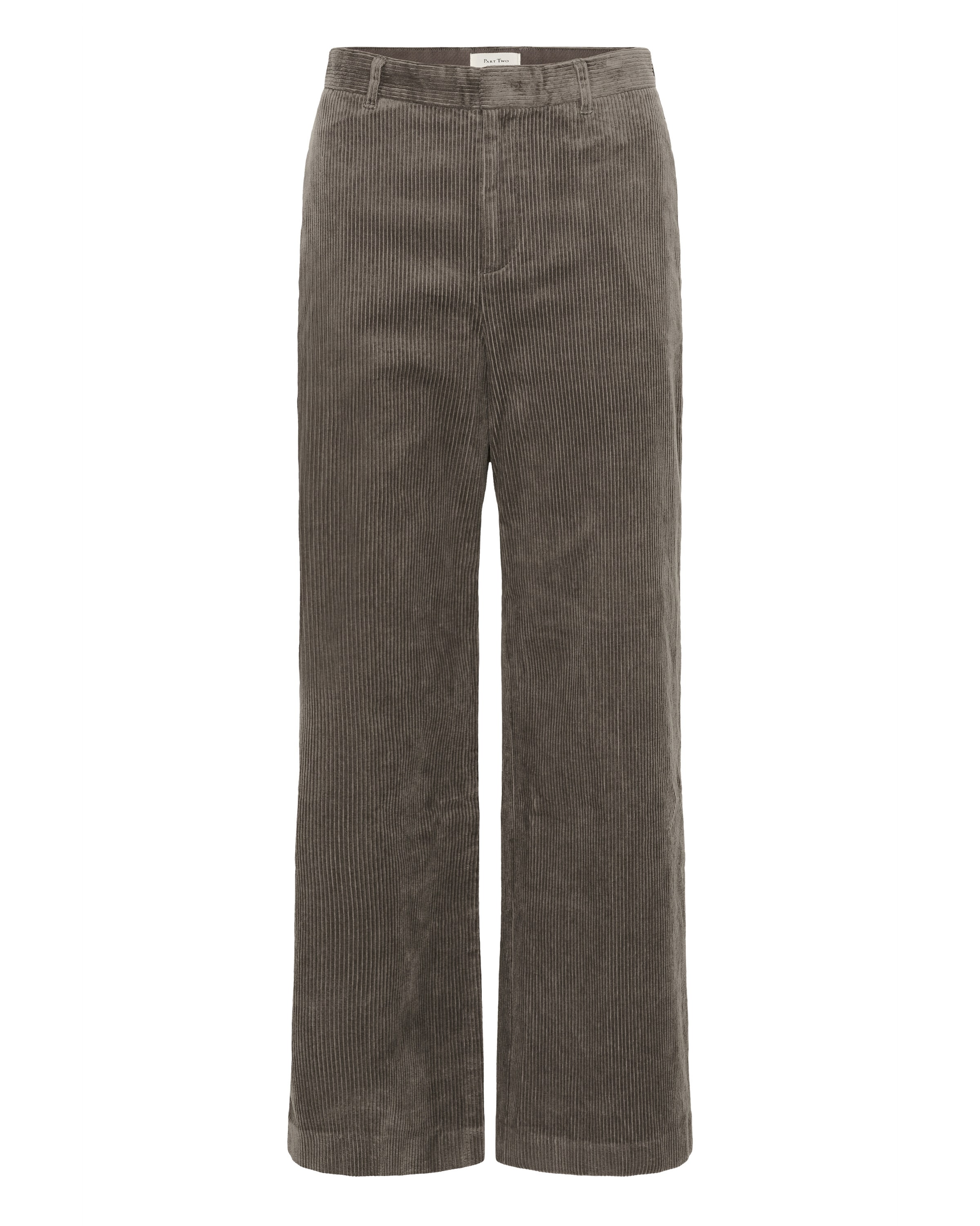 Part Two Hose 'Clarisse' in Braun: Vorderseite