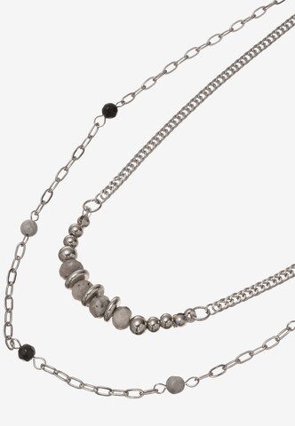 Leslii Halskette 'Layering' in Silber