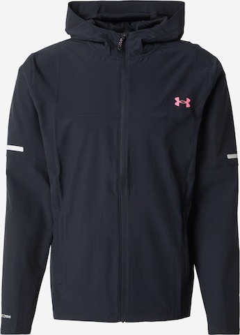 UNDER ARMOUR Спортивная куртка в Черный: спереди
