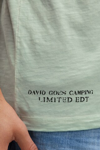 CAMP DAVID Shirt in Green
