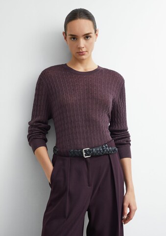 COMMA Pullover in Lila: Vorderseite