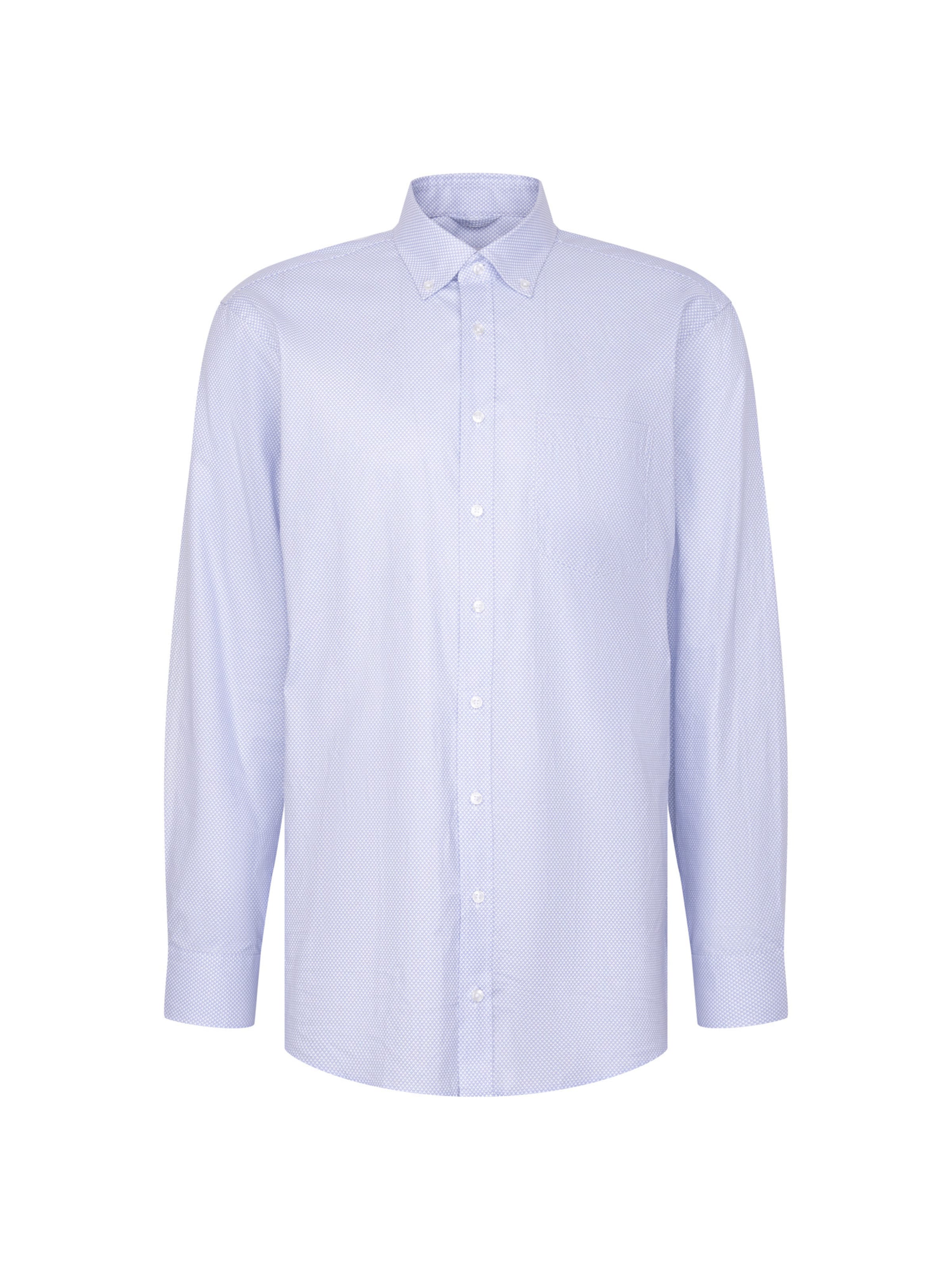 Coupe regular Chemise business SEIDENSTICKER en bleu : devant