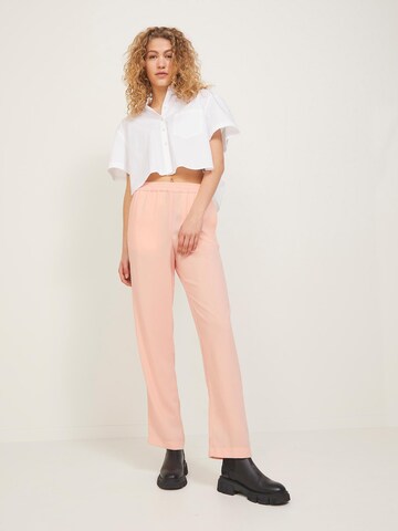 JJXX Wide leg Pants 'Poppy' in Orange