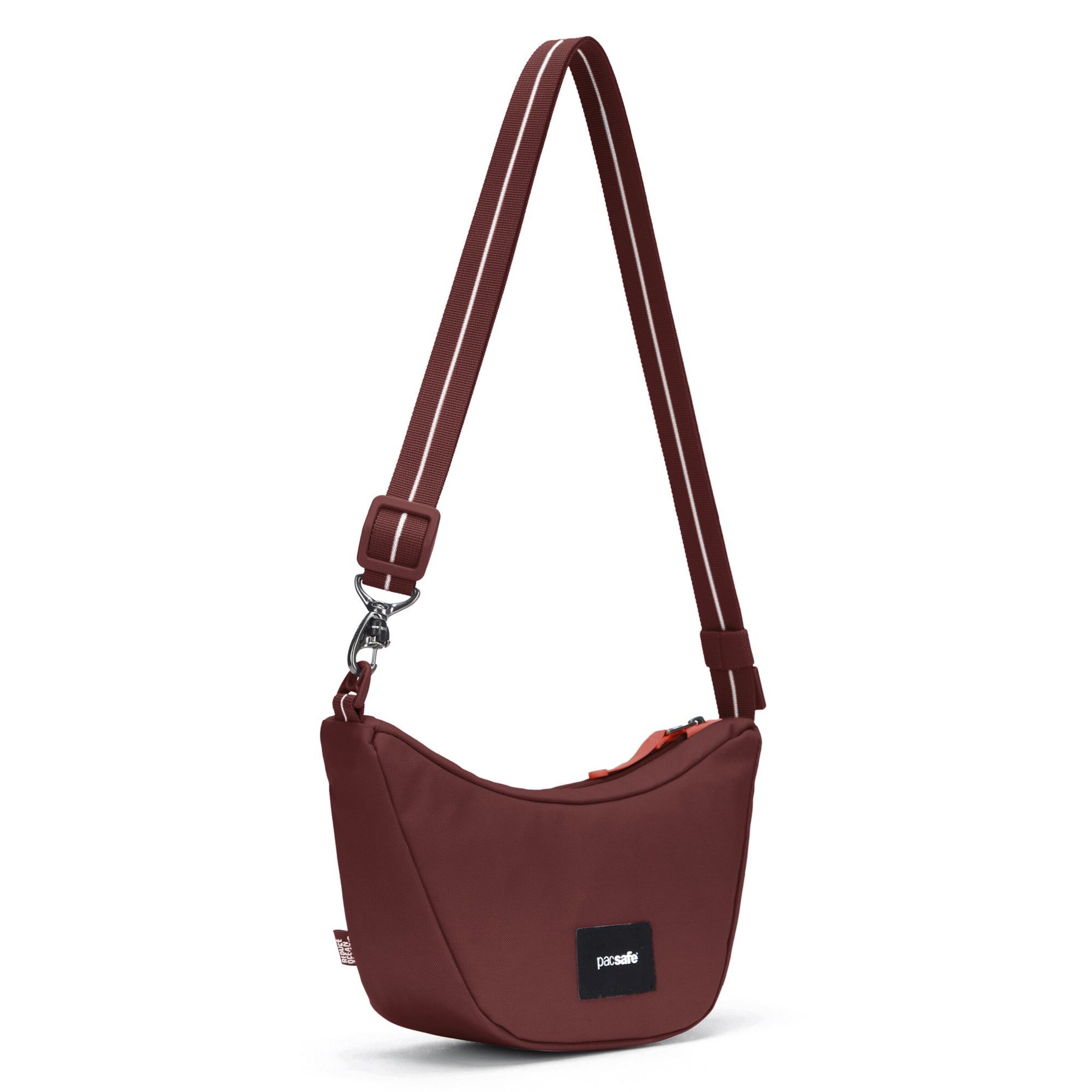 Borsa a tracolla di Pacsafe in rosso