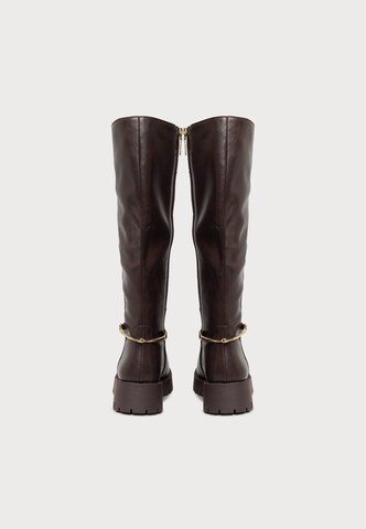 STEVE MADDEN Støvler 'Longshot' i brun: tilbage
