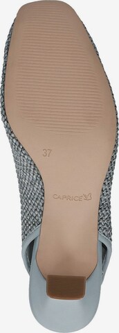 CAPRICE Slingpumps in Blauw