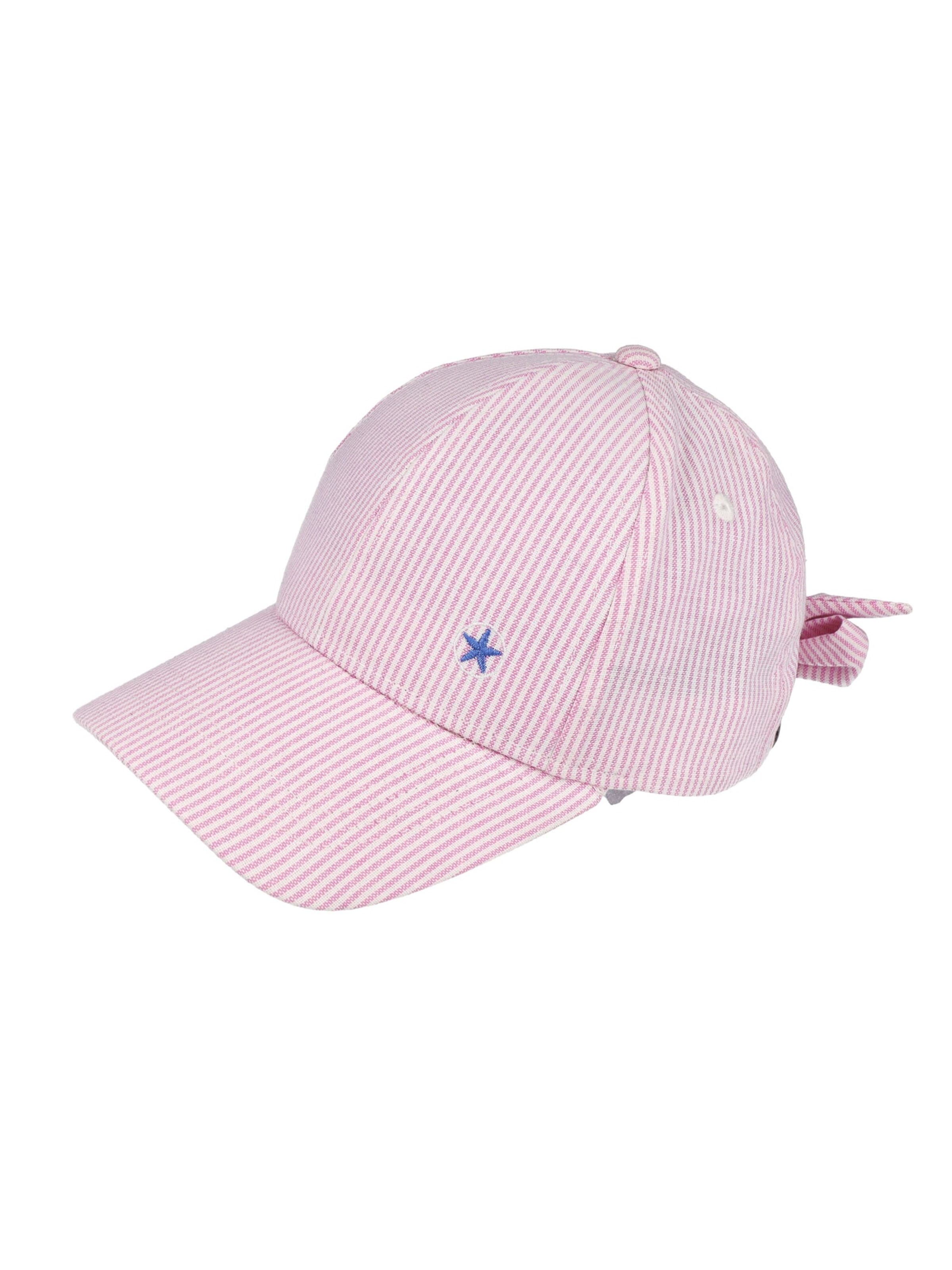MAXIMO Hat 'KIDS GIRL-Cap Schleife Schleife hinten' in Pink: front