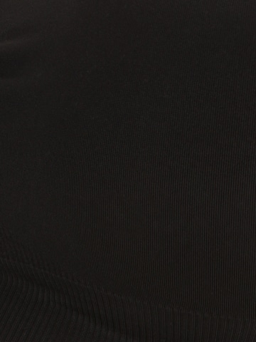 T-shirt Reggiseno 'LILJA' di MAMALICIOUS in nero