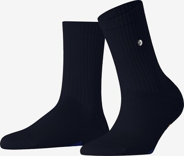 BURLINGTON Socks 'Fleet Street' in Blue: front