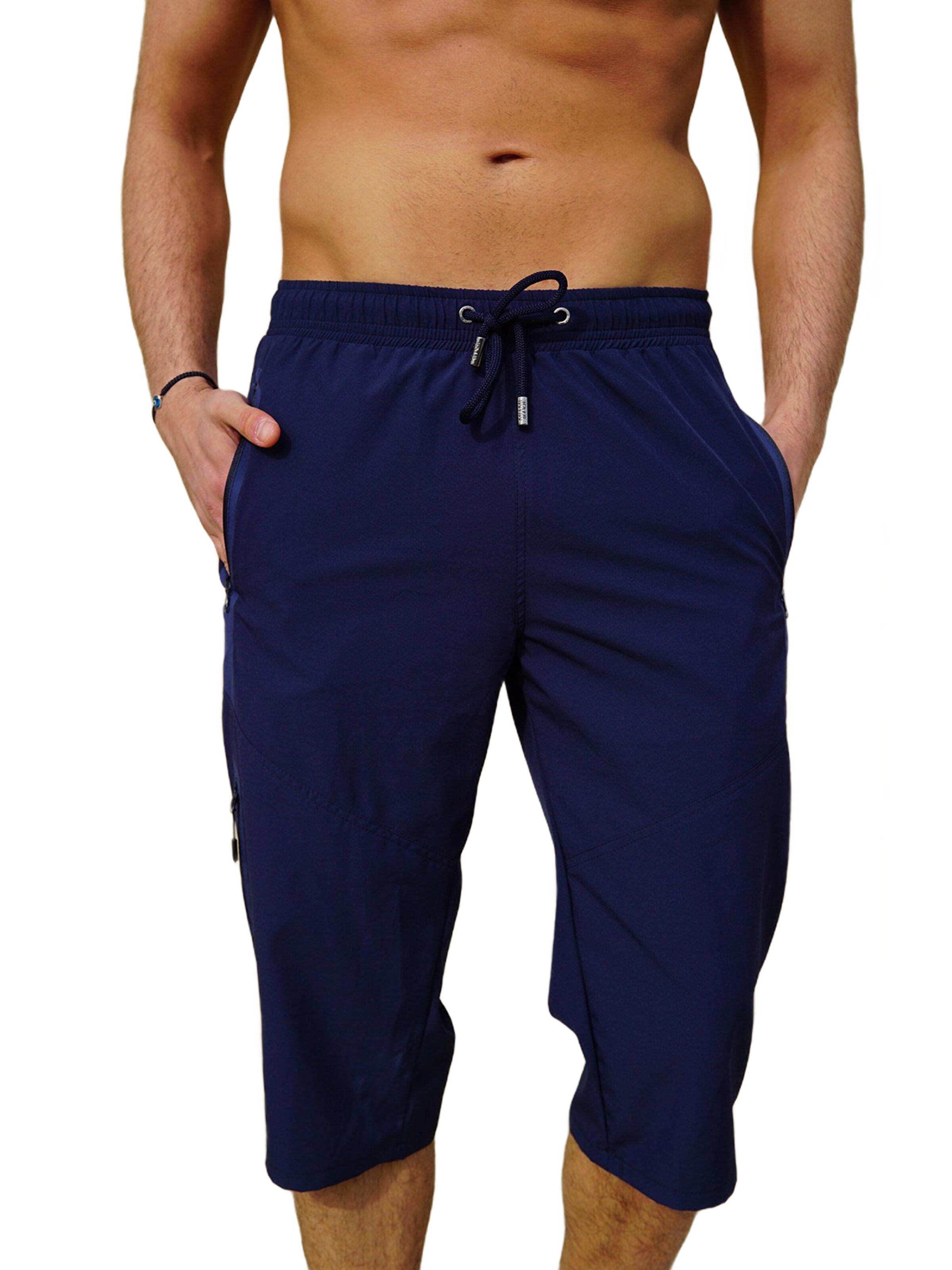 C&City Regular Zwemshorts in Blauw: voorkant