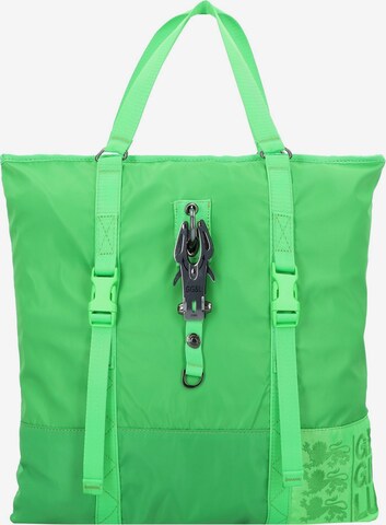 Borsa a mano '3Hut up' di George Gina & Lucy in verde: frontale