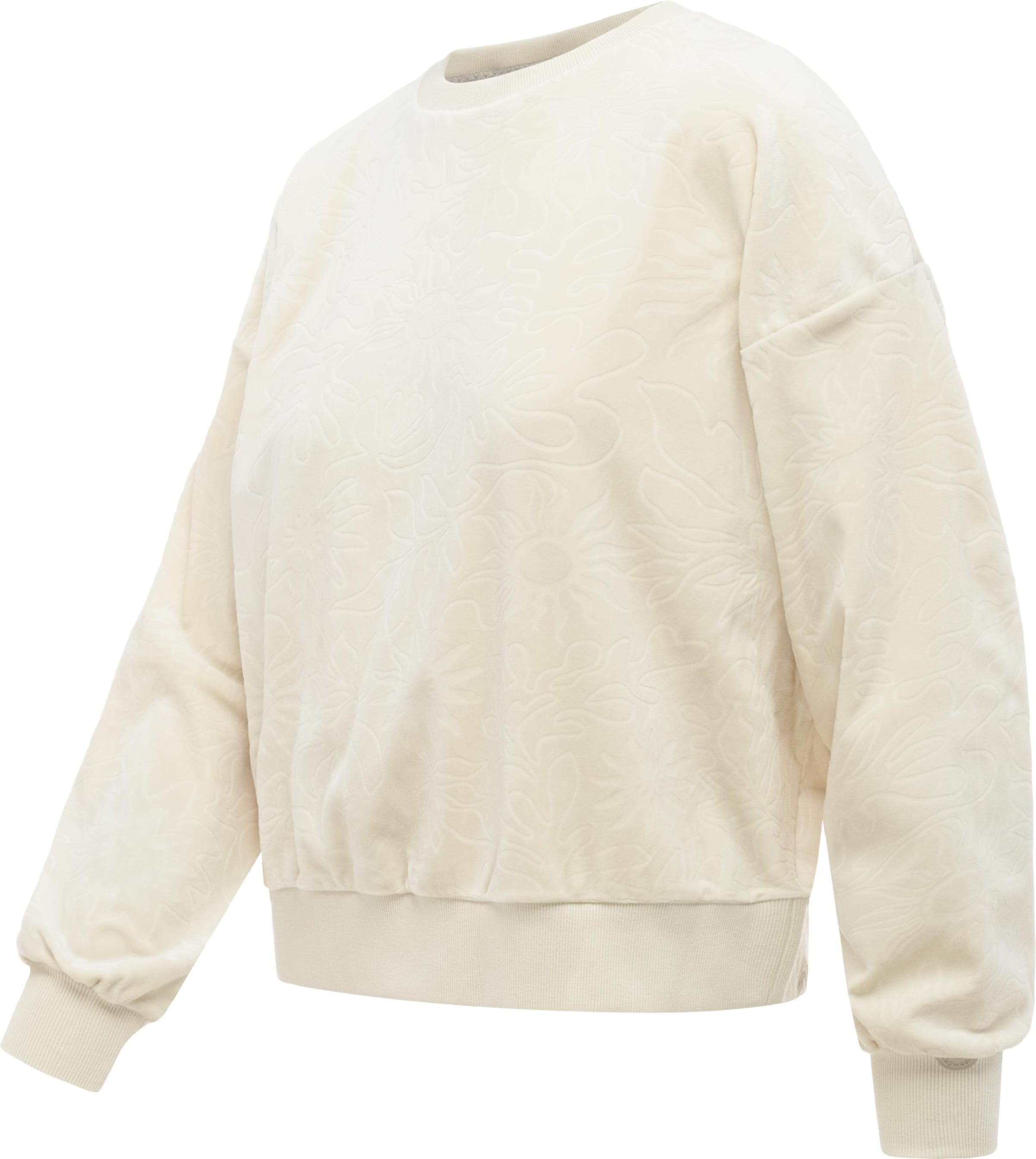 Sweat-shirt 'Wuss Embossed' Ragwear en beige