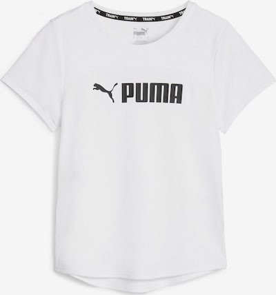 PUMA Funktionsbluse 'Ultrabreathe' i sort / hvid, Produktvisning