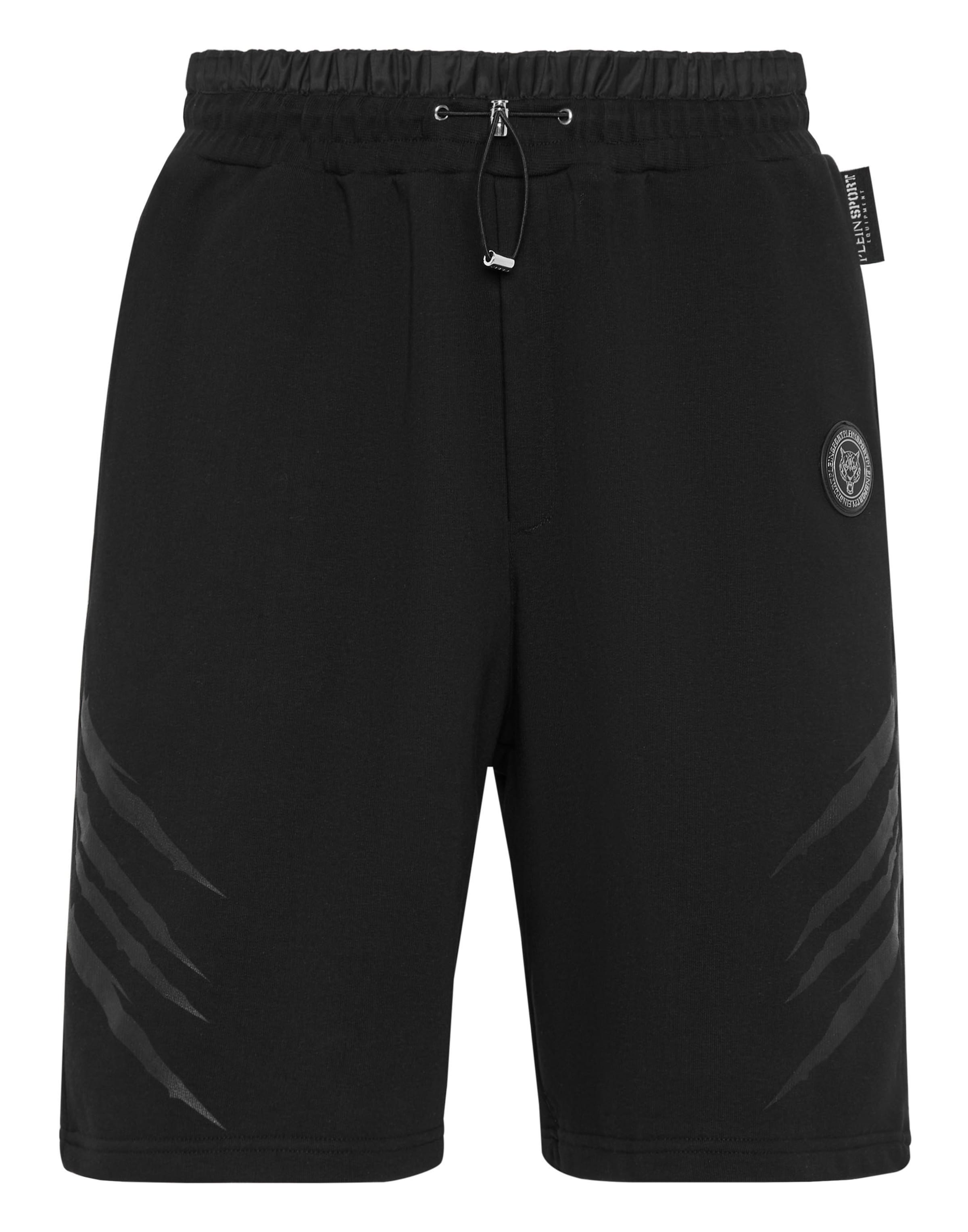 Plein Sport Sports trousers in Anthracite / Black / White, Item view