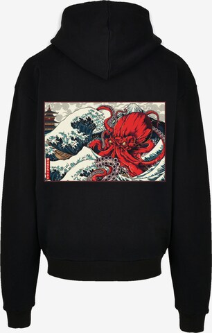 F4NT4STIC Sweatshirt 'Octopus Japan' in Black