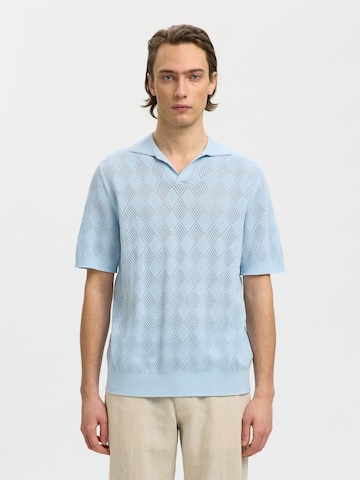 SELECTED Sweater in Blue: front