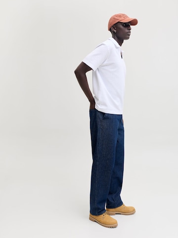 JACK & JONES Wide leg Jeans 'IDAN' in Blue