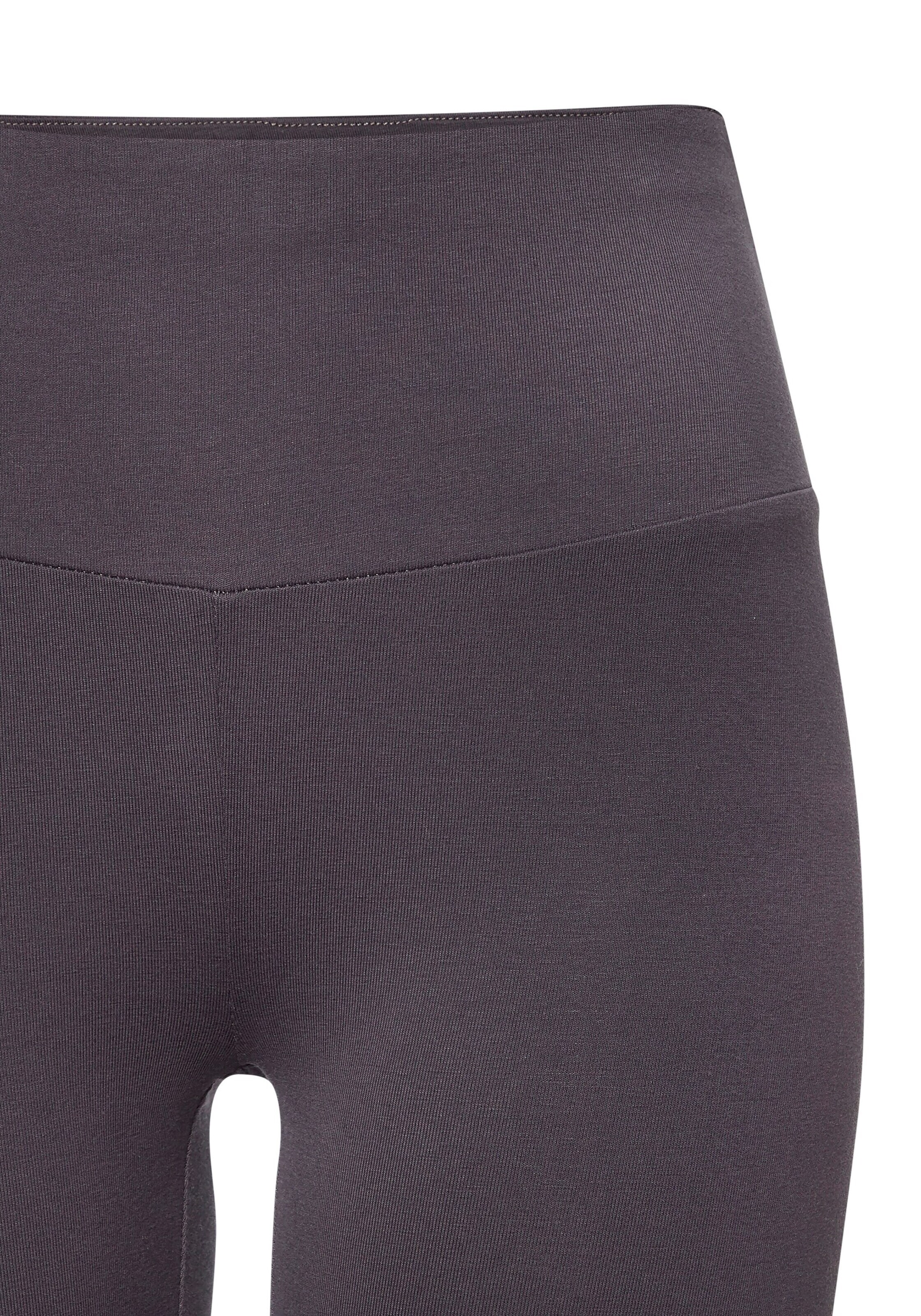 LASCANA ACTIVE Flared Workout Pants in Grey