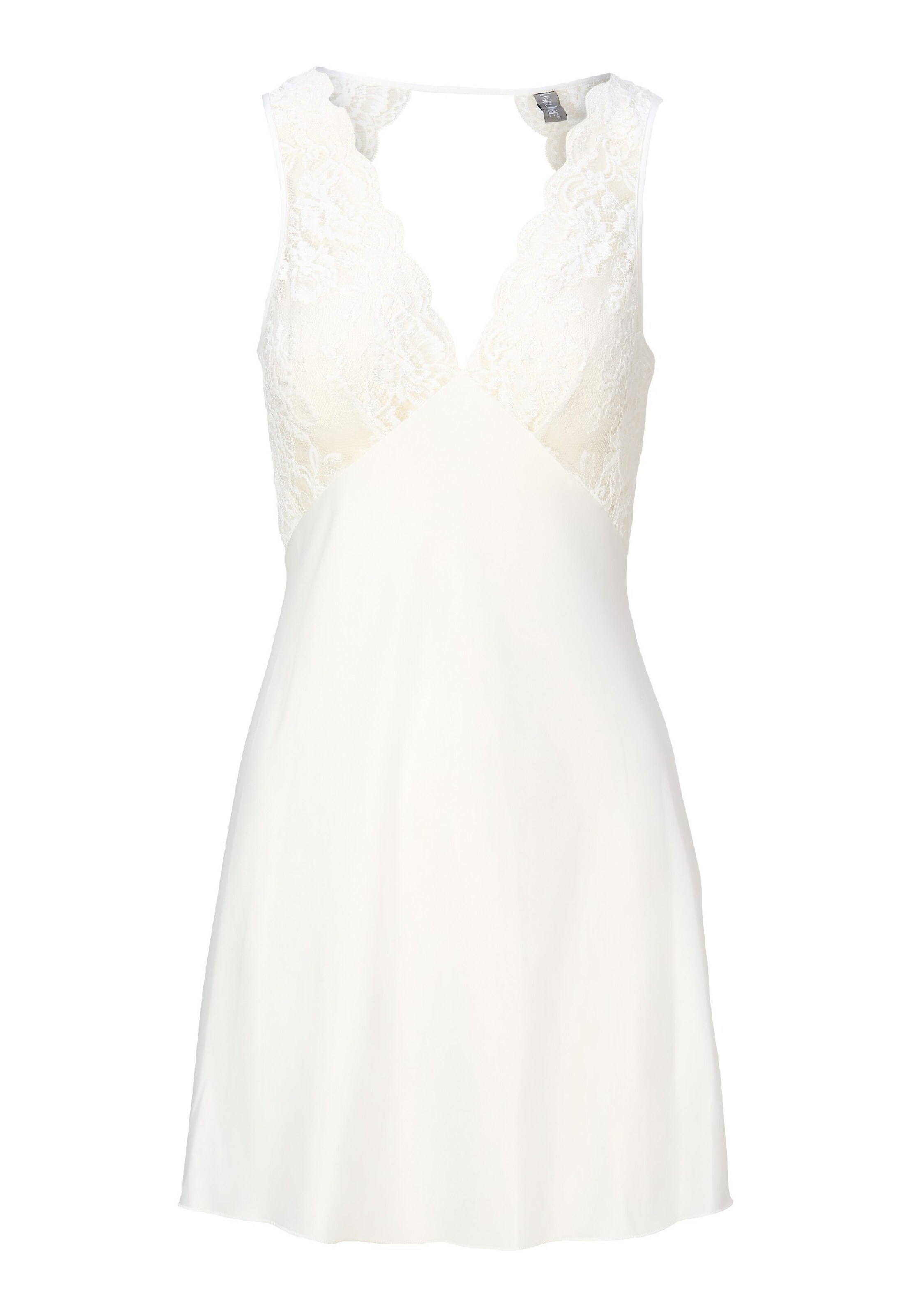 Déshabillé LingaDore en blanc : devant