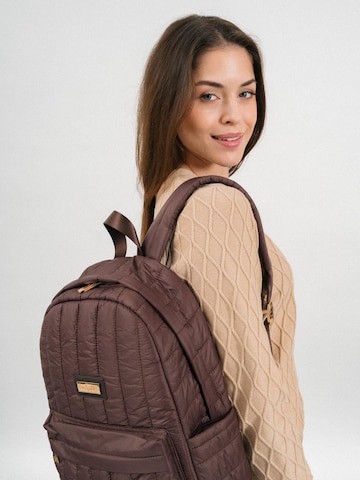 Budmil Backpack 'ALBERTA26' in Brown