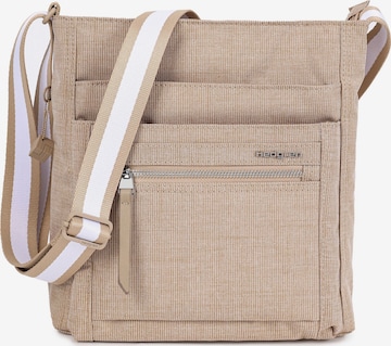 Sac à bandoulière Hedgren en beige : devant