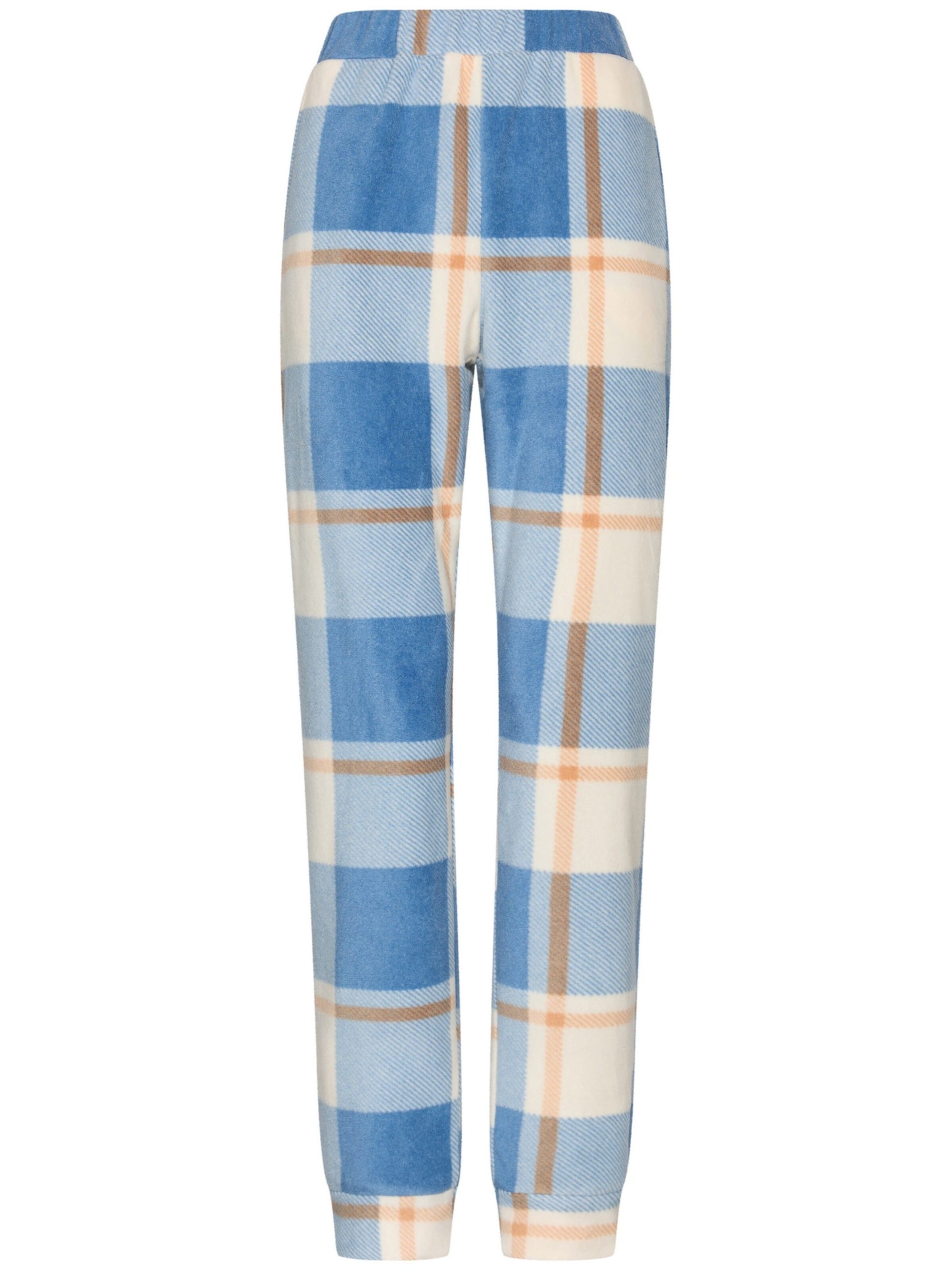 Rebelle Pyjama 'Checks' in Beige