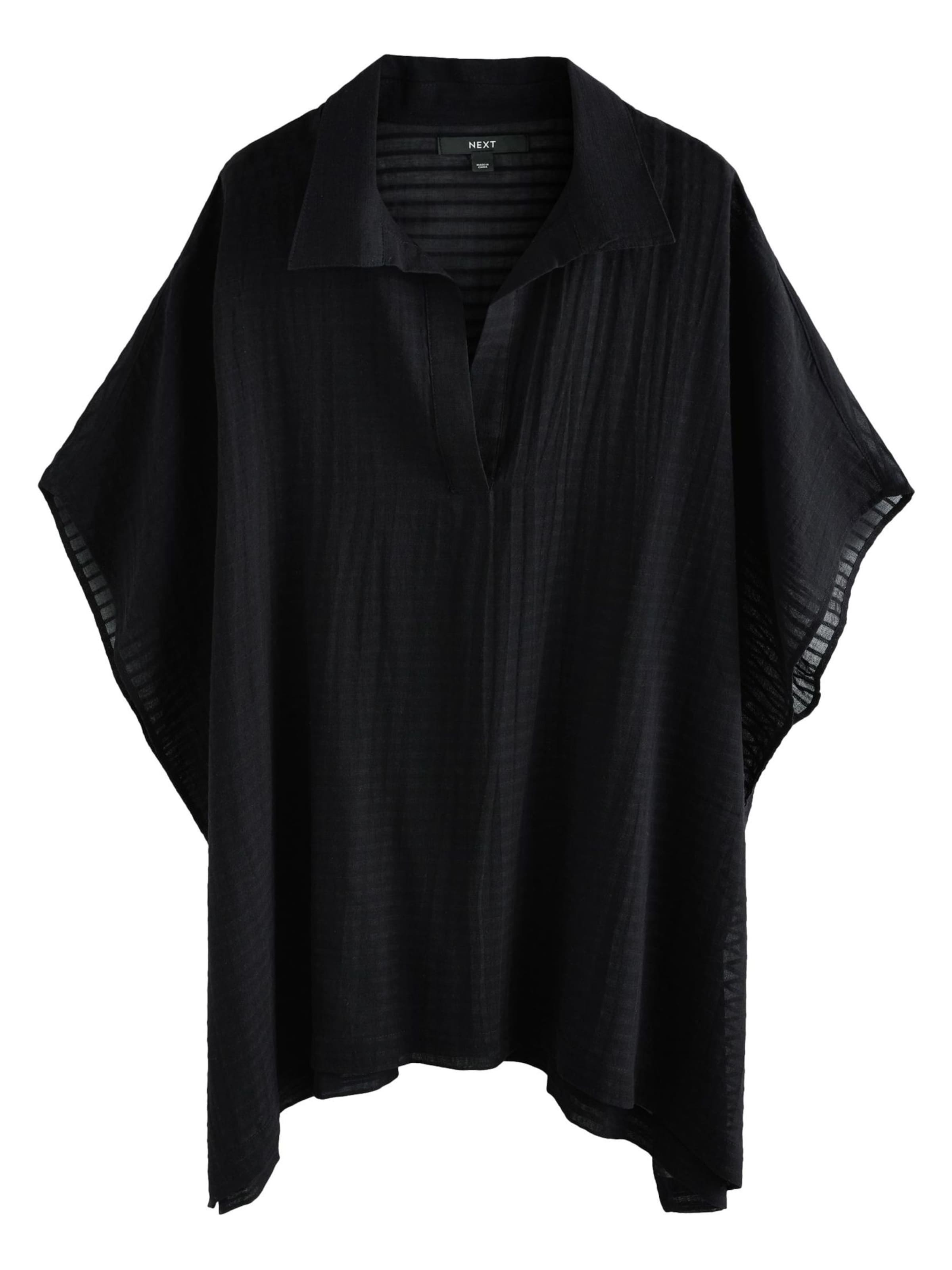 Next Shirt in schwarz, Produktansicht